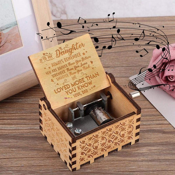 Engraved Music Box