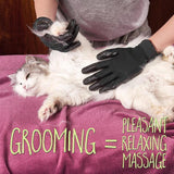 Upgrade Animal Grooming Gloves