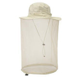 Outdoor 360-degree sun protection and insect protection cap