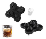 Mold silicone tray skull