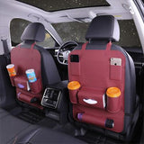 Car seat back storage bag