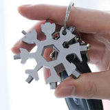 18-in-1 stainless steel snowflakes multi-tool