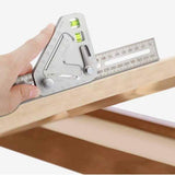 Multi-Functional Woodworking Ruler