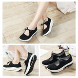 Women Spring Shoes Slip On Platform