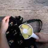 Mini Phone Holder Handheld Fan