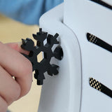 18-in-1 stainless steel snowflakes multi-tool