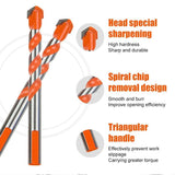 Triangular-overlord Handle Multifunctional Drill Bits