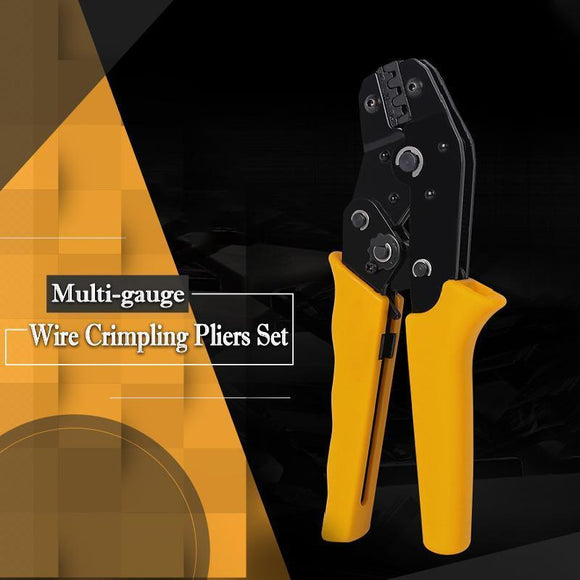 Multi-gauge Wire Crimpling Pliers Set