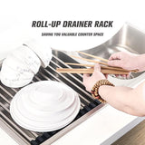 Roll-Up Drainer Rack