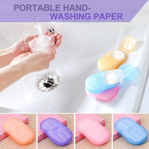 Portable Hand-Washing Paper 5 boxes (FREE SHIPPING)