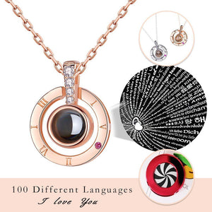 100 Languages "I LOVE YOU" Necklace