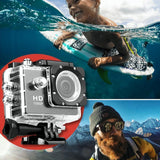 Waterproof miniature sports digital camera