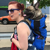 Double Backpack for the Pet Dog/Cat Passenger