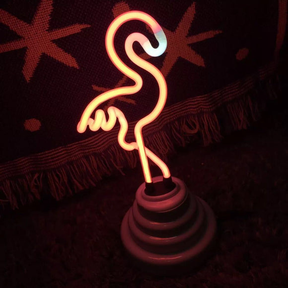 Flamingo neon