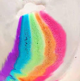 Rainbow cloud bath ball