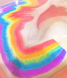 Rainbow cloud bath ball