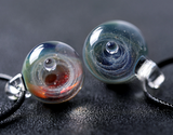 Cosmic glass pendant