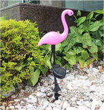 Hot SaleFlamingo Lawn LampGarden Outdoor Decor Solar Lights Path  with Solar Panel Waterproof-  Yard Ornaments