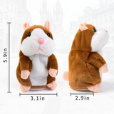 Cute Repeating Talking Plush Hamster