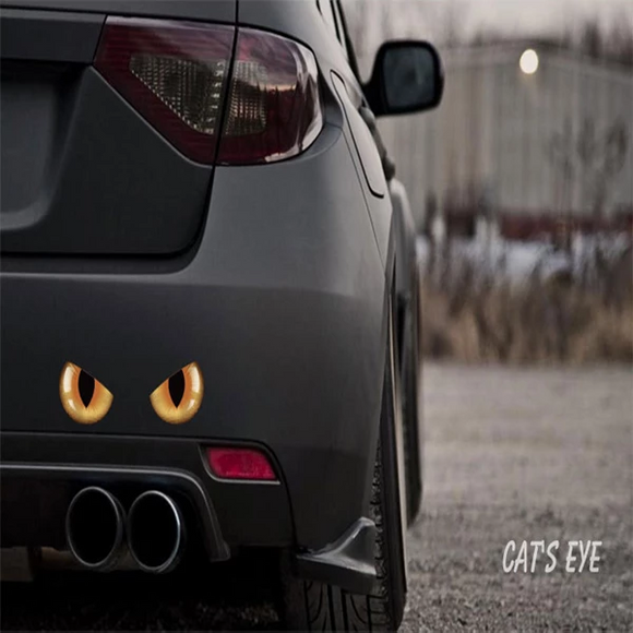 50%OFF-Cat eye car sticker in the night（a pair of eyes）