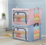 TRANSPARENT FOLDING STORAGE BOX