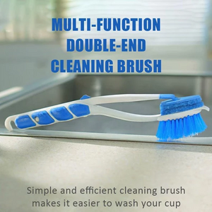 ▽50% OFF & Buy two freeshipping▼Multi-function Double-end Cleaning Brush