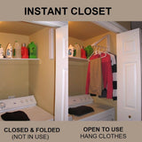 Folding Retractable Clothes Rack