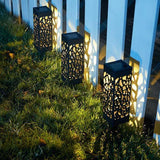 Solar Powered Vintage Garden Lamp