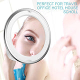 Magnifying Makeup Mirror with LED Light