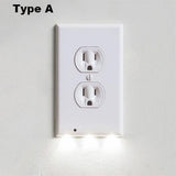 [lowest price]-Outlet Wall Plate With LED Night Lights-No Batteries Or Wires [UL FCC CSA certified]