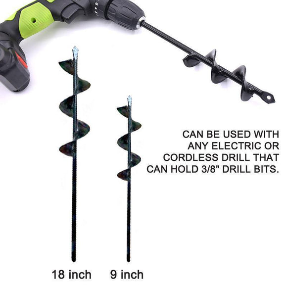 Spiral Hole Drill Planting & Grass Plug Auger