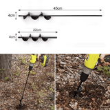 Garden Auger Spiral Drill