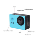 Waterproof miniature sports digital camera