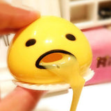 Squishy puking egg yolk stress ball 6PCS Free Shipping