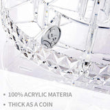 360～ Rotating Crystal Cosmetic Storage Box