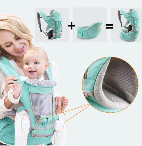 [60% OFF] All-In-One Baby Breathable Travel Carrier-Ergonomic design