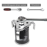 Get a free pair of gloves New Universal 3 Jaw Oil Filter Wrench