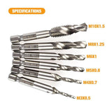 Composite Tap Drill Bit Set