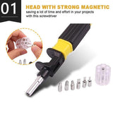 6 in 1 Screwdriver - 360 Degree Twist Bit