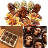 Mold silicone tray skull