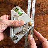 Multi-Functional Woodworking Ruler