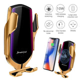 Car Charging Holder Fast Wireless Phone Holder Air Vent
