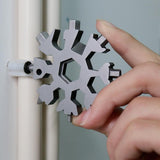 18-in-1 stainless steel snowflakes multi-tool