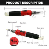 Cordless Butane Soldering Iron & Blow Torch