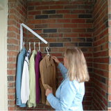 Folding Retractable Clothes Rack