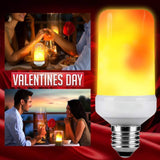 Hirundo LED Flame Light Bulb with Gravity Sensor