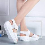 Comfortable Platform Wedge Sandal With Style