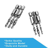 Domom Metric Tap Drill Bits 6PCS (M3 - M10)