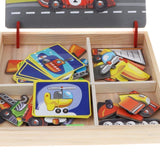 Magnetic puzzle box preschool education toys