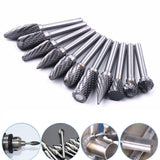 DOMOM 10-In-1 Tungsten Steel Grinding Head Set ( 10PCs )